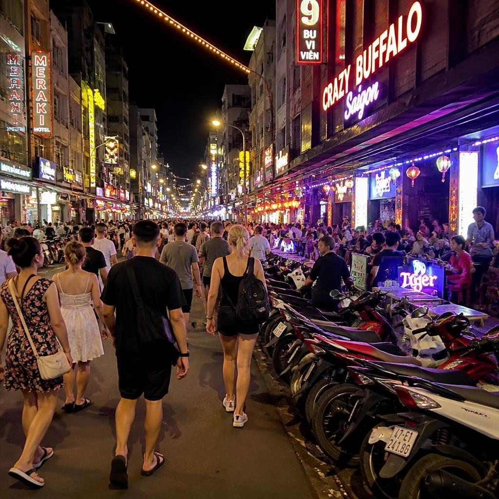 Bui Vien Street Nightlife